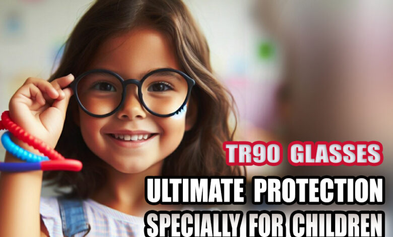 Ideal flexible and protective glasses for children