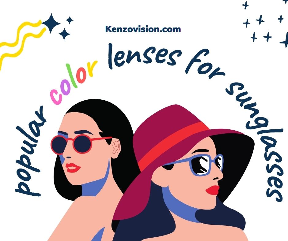 Popular color lenses for sunglasses