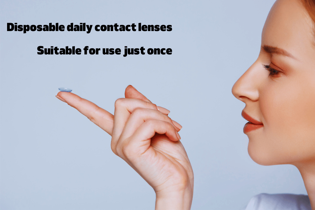 Disposable daily contact lenses