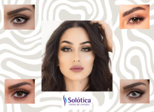 Solotica colored contact lenses before and after